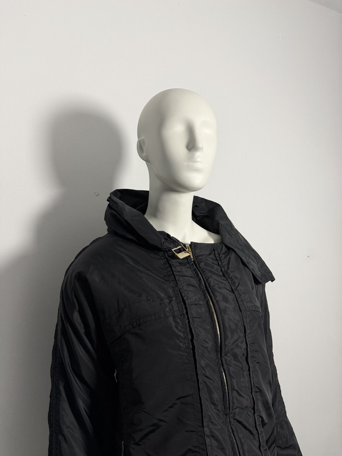 Gucci by Tom Ford F/W2004 Black Horsebit Detail Down Jacket