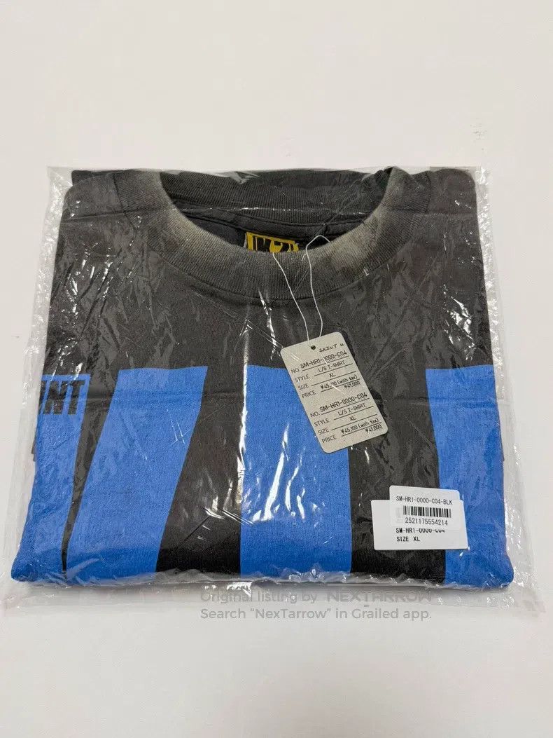 Saint Michael Saint Michael Recorder Washed Long Sleeve Size US XL / EU 56 / 4 - 9 Thumbnail