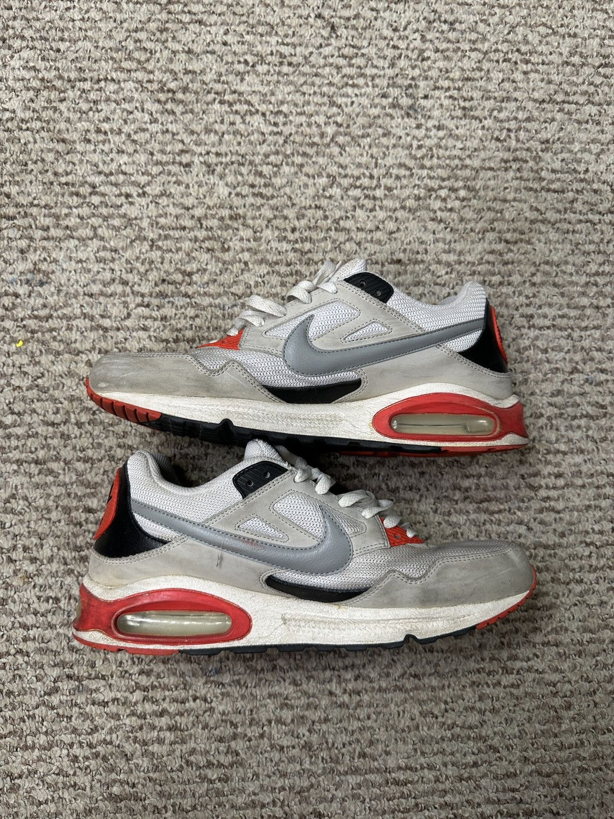 Nike Vintage Nike Air Max Orange White Sz 11.5 Size US 11.5 / EU 44-45 - 4 Thumbnail
