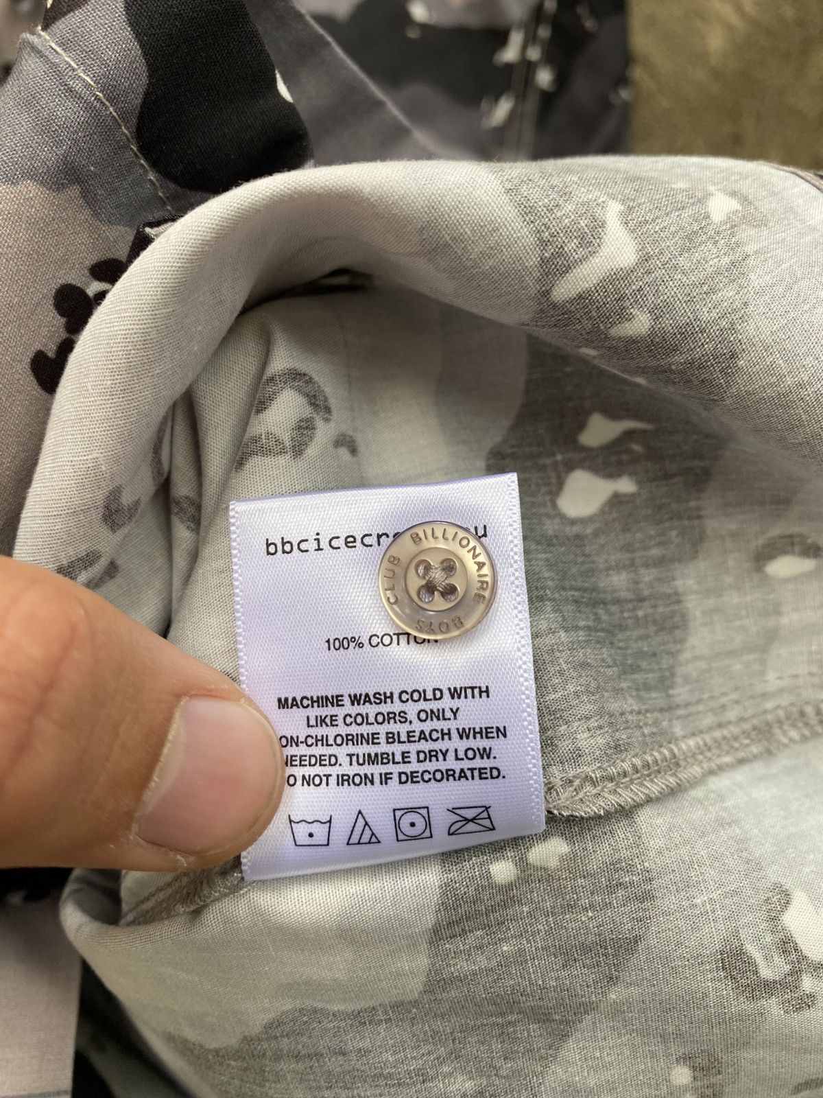 Billionaire Boys Club Billionaire Boys Club Camo New Shirt Size US L / EU 52-54 / 3 - 10 Thumbnail