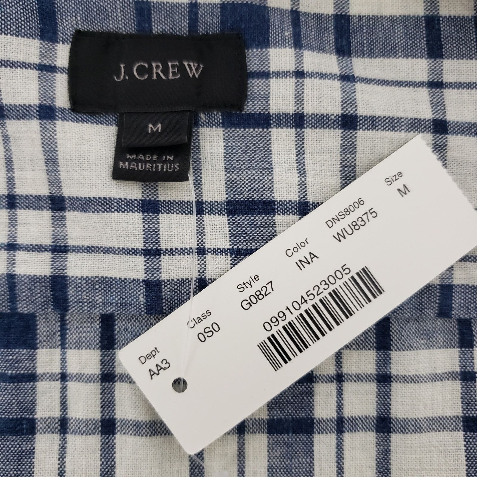 J.Crew NWT J. Crew Shirt Men M Long Sleeves Button up Plaid Checks Size US M / EU 48-50 / 2 - 4 Thumbnail
