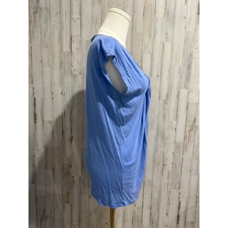 Michael Kors Michael Michael Kors Blouse Women's Medium Blue Tunic Top Size M / US 6-8 / IT 42-44 - 3 Thumbnail