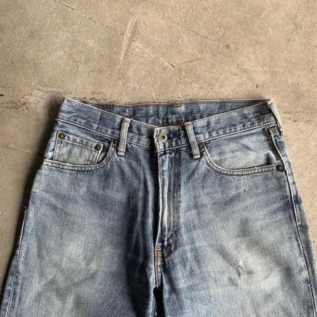 Levi's Vintage Clothing Levi’s 502 Distressed Denim Levis Jeans Trousers Pants Size US 28 / EU 44 - 1 Thumbnail