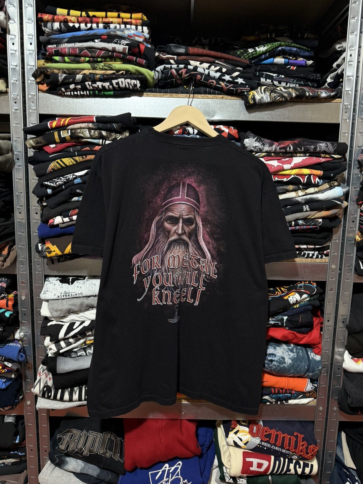 Band Tees Vintage 2012 ENSIFERUM Unsung Heroes Folk Rock Metal T-Shirt Size US XL / EU 56 / 4 - 2 Thumbnail