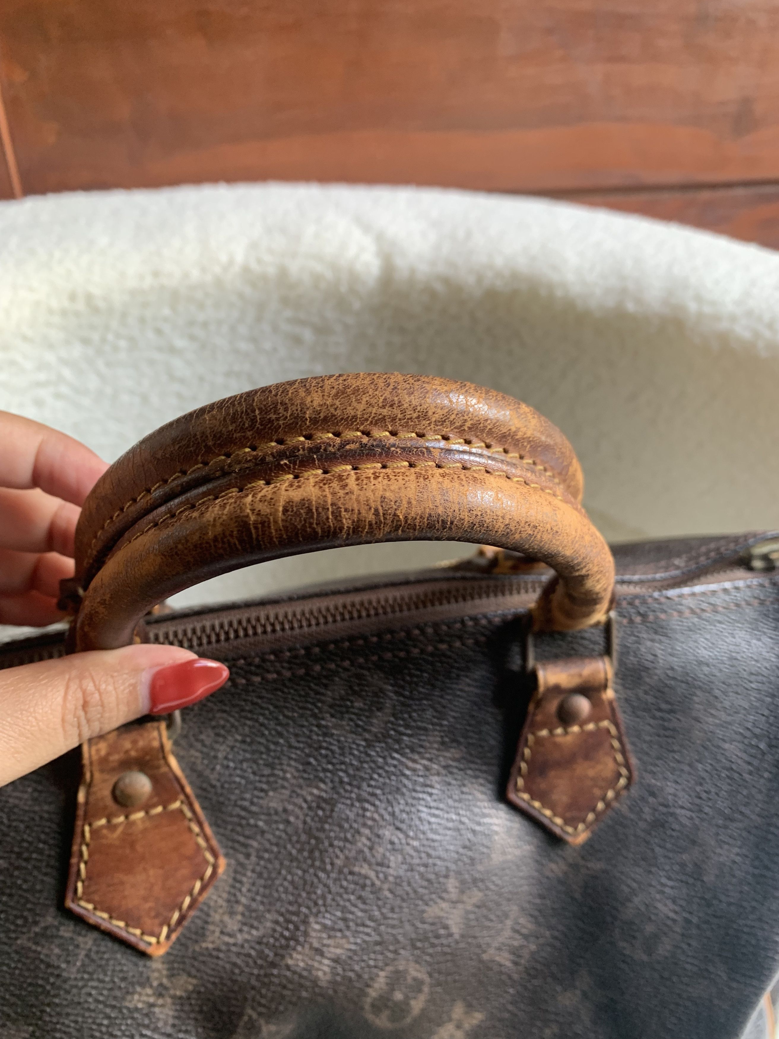 Louis Vuitton Speedy 30 Monogram Vintage 1983 Size ONE SIZE - 11 Thumbnail