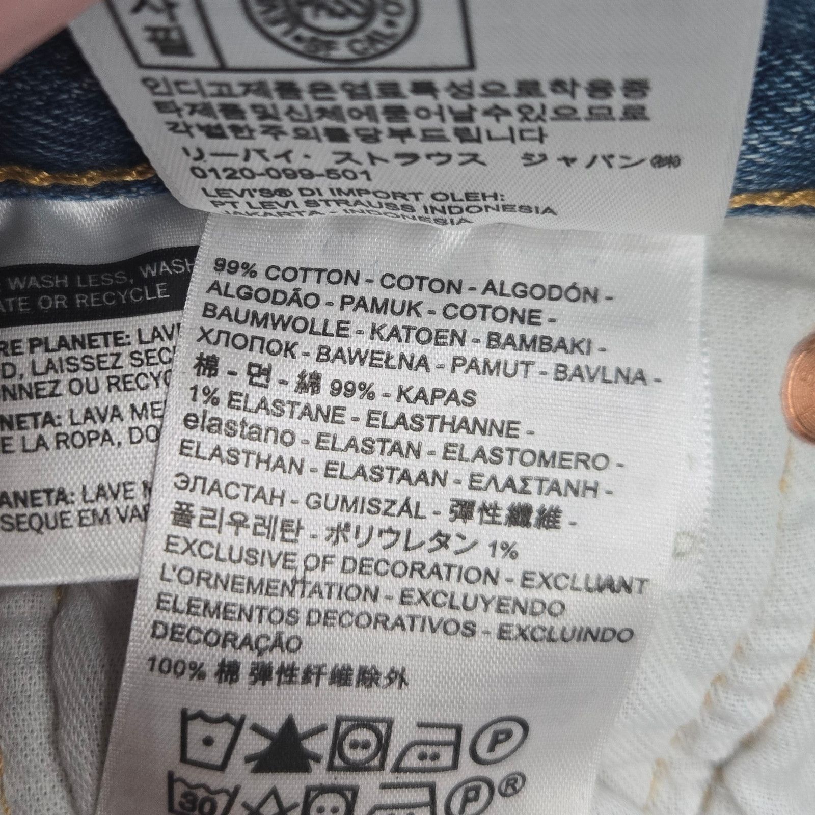 Levi's Levi’s 501 ’93 Straight Leg Jeans W29 L32 Size US 29 - 6 Thumbnail