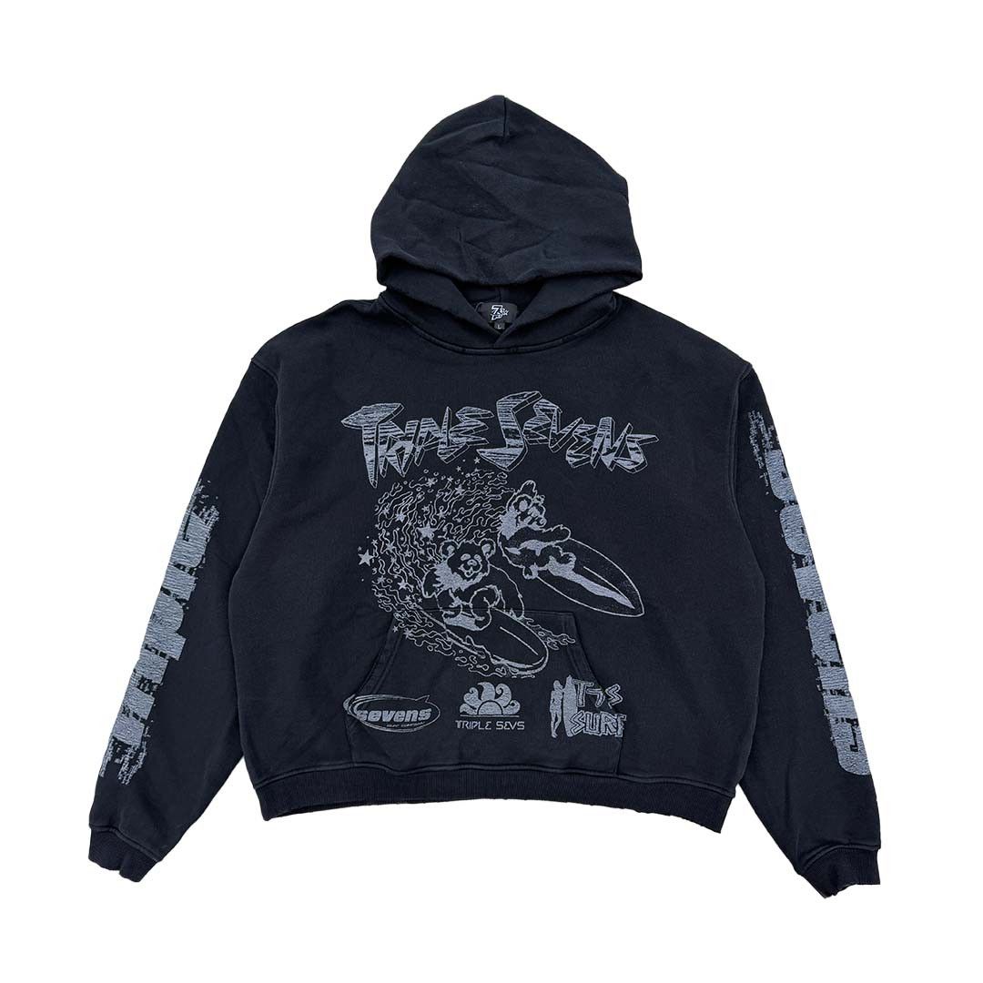 All Star Hoodie V2 Faded Black