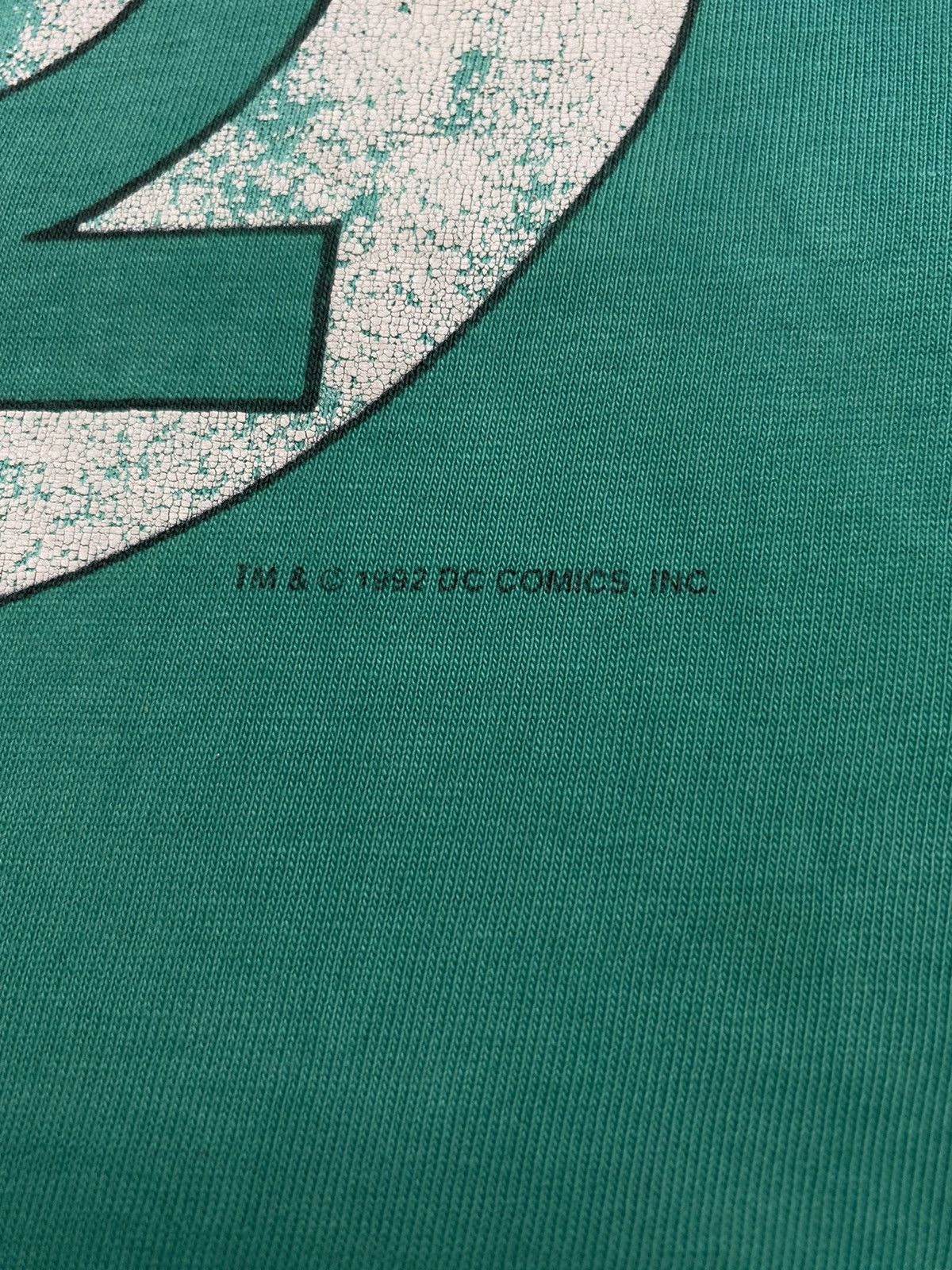 DC Comics × Vintage 1992 The Green Lantern Tshirt vintage 1990's DC Comics Size US XL / EU 56 / 4 - 3 Thumbnail