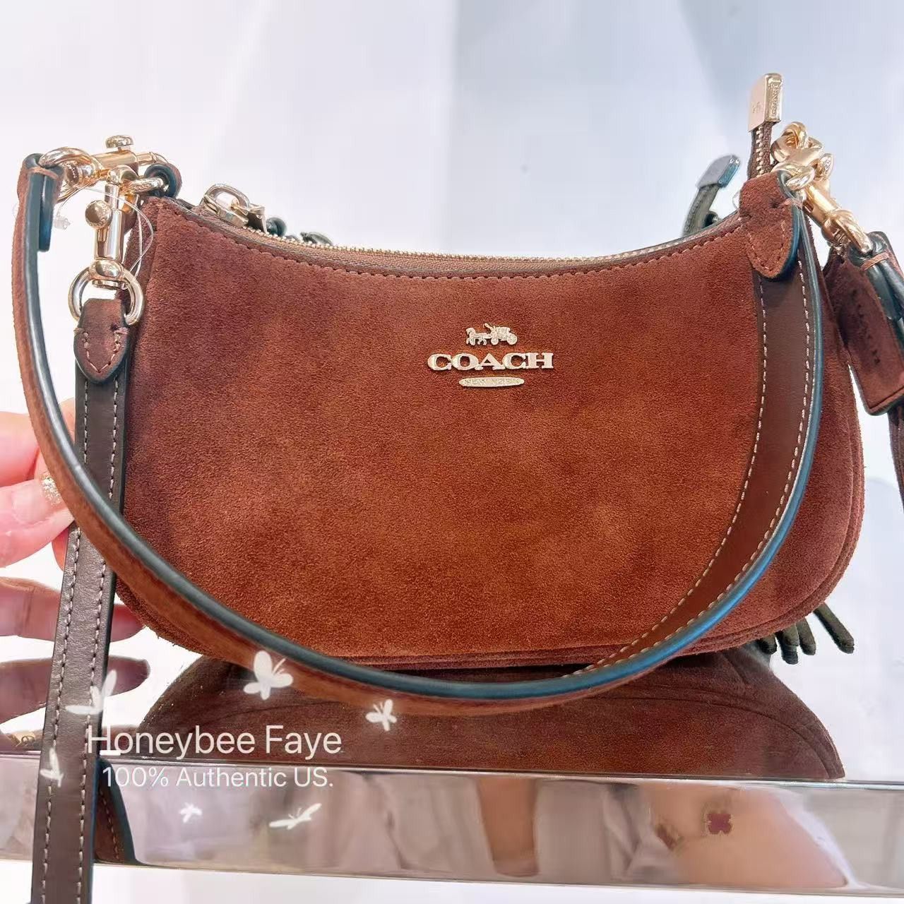 Coach NWT Coach Teri Mini Crossbody Bag CCE42 Size ONE SIZE - 2 Thumbnail