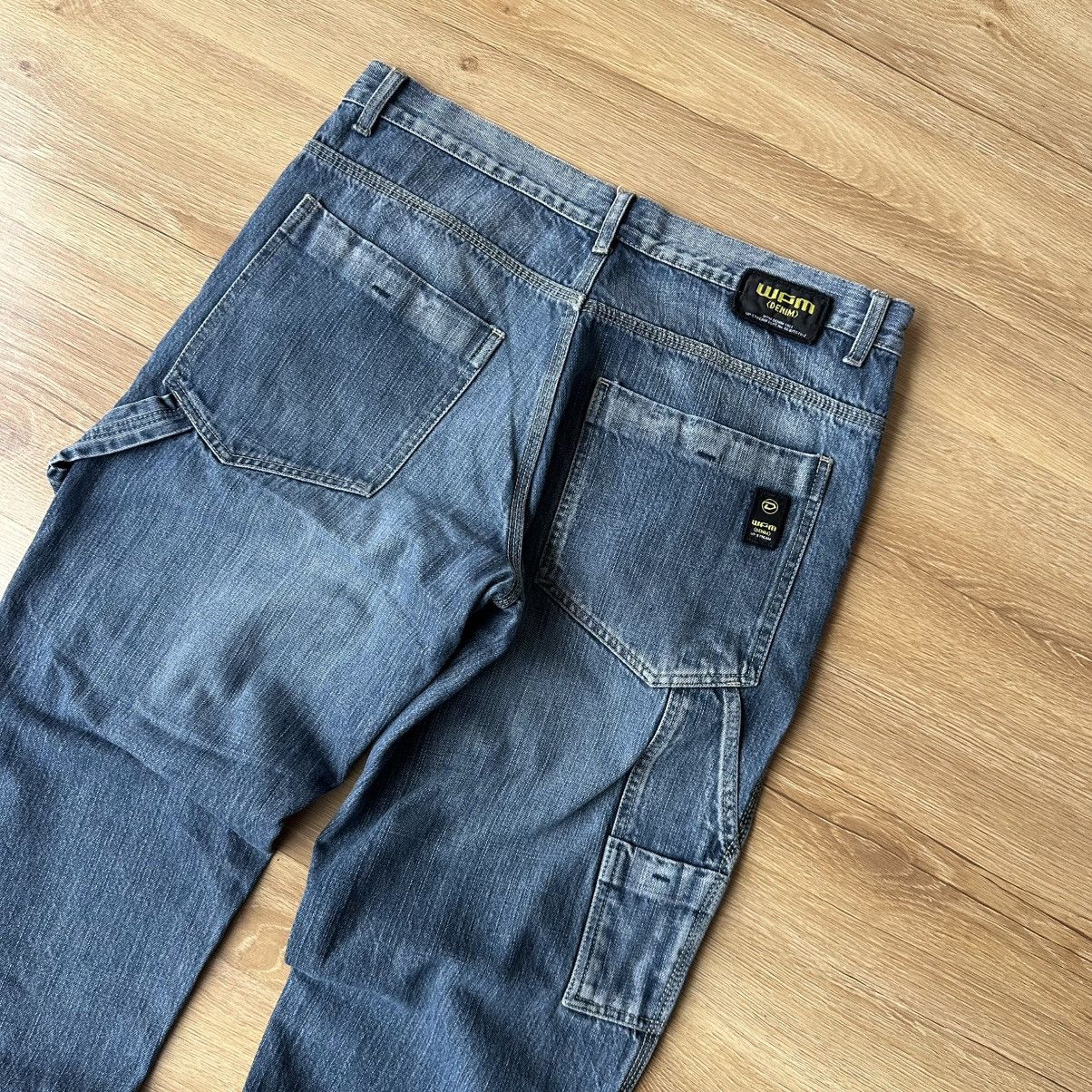 Other Vintage WPM Work Wear Double Knee Carpenter Jeans Y2K Size US 36 / EU 52 - 9 Thumbnail