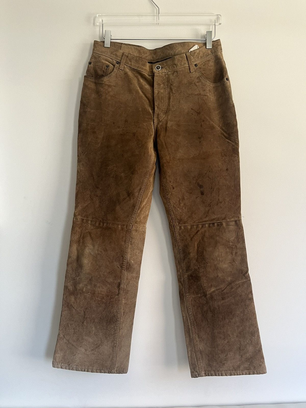 Other 70’s Skotts Suede Welder Pants Size US 32 / EU 48 - 1 Thumbnail