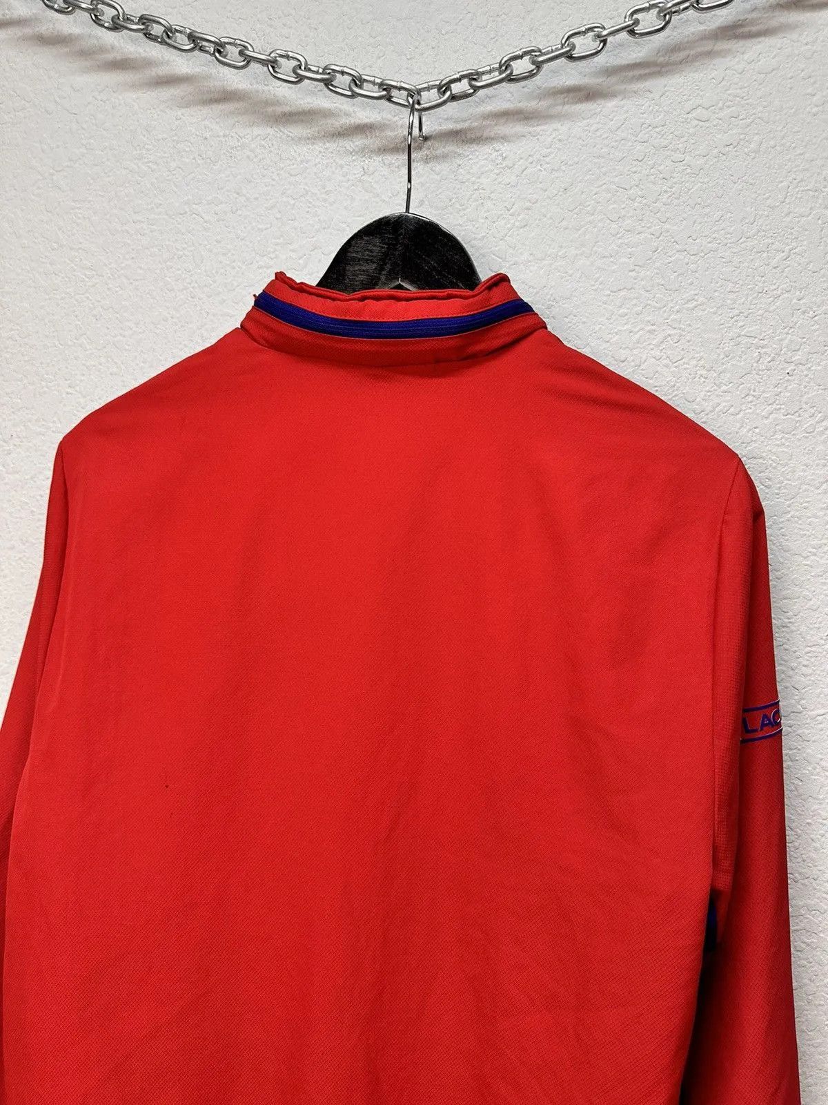 Lacoste Vintage Lacoste Zip Hoodie Jacket Sk8 Red Polo Ralph Lauren Size US M / EU 48-50 / 2 - 14 Thumbnail