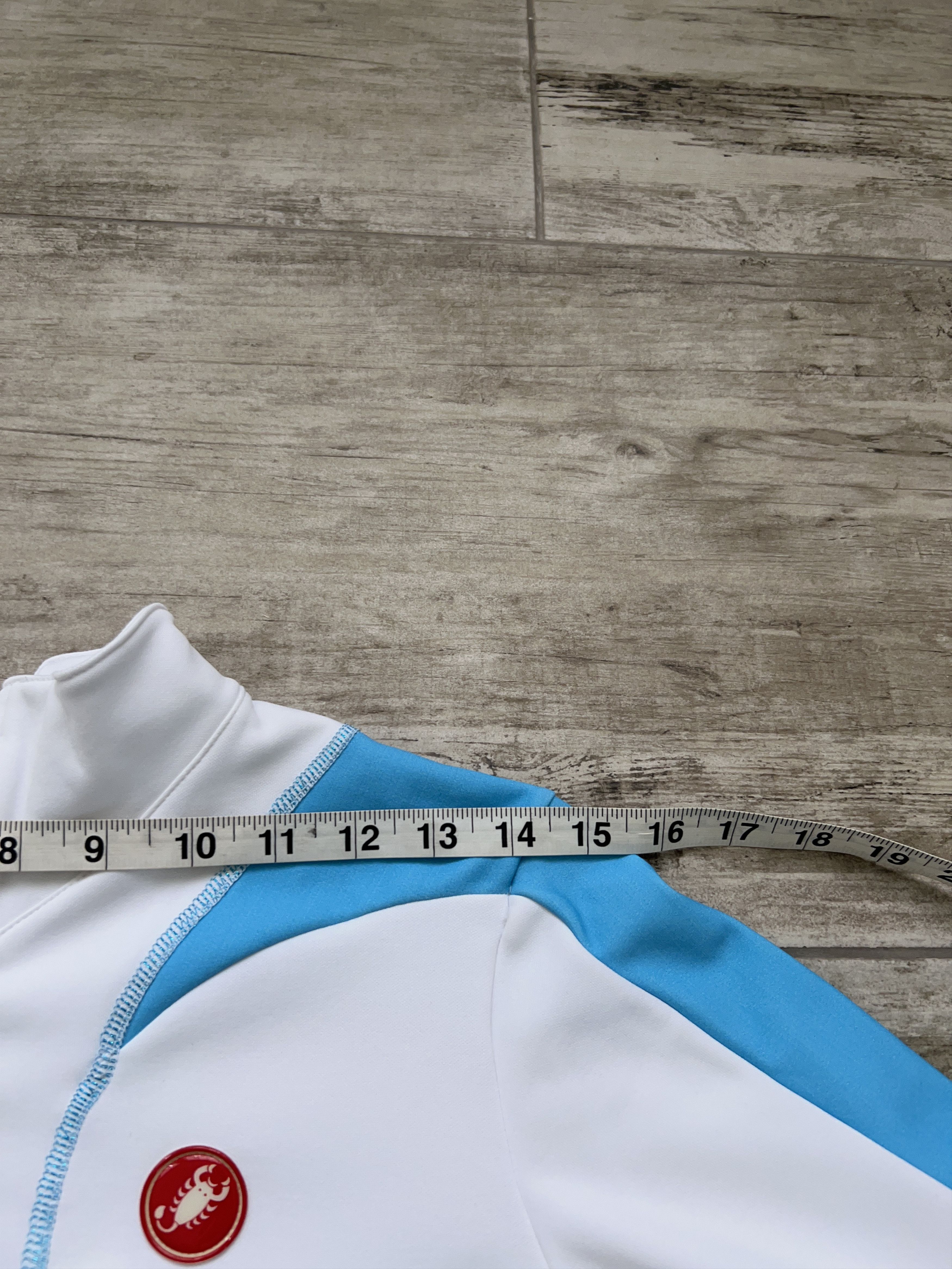 Other Castelli Cycling Fleece Jacket White Full Zip Sweater Size M Size M / US 6-8 / IT 42-44 - 4 Thumbnail