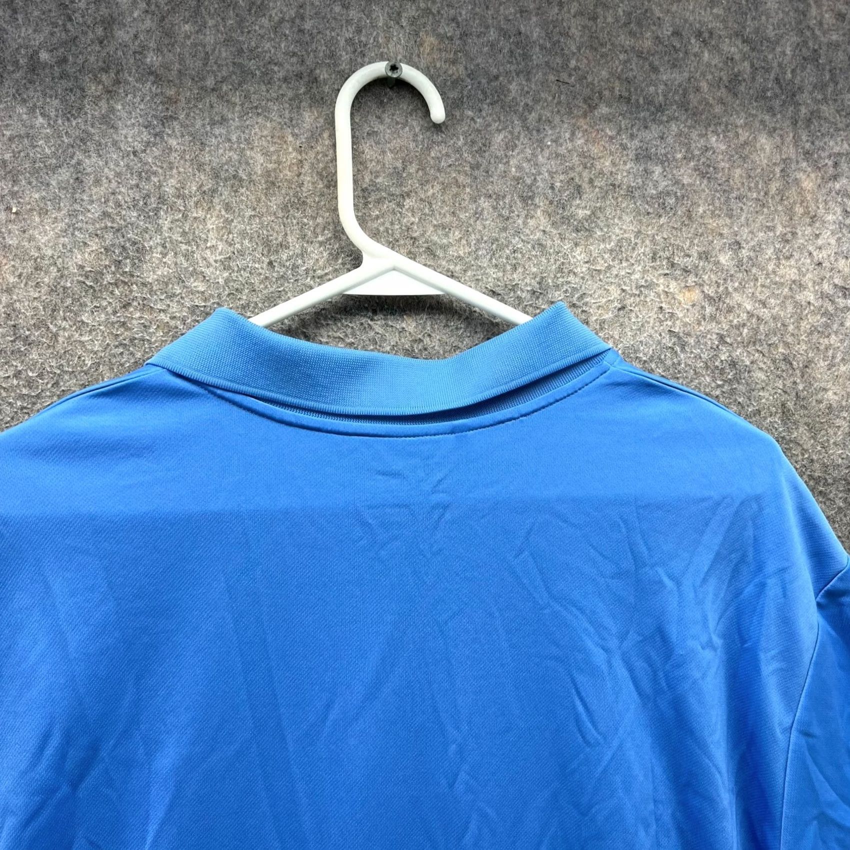 Adidas Adidas Polo Shirt Mens XL Blue Golf Club Logo Short Sleeve Collared Button Shirt Size US XL / EU 56 / 4 - 3 Thumbnail