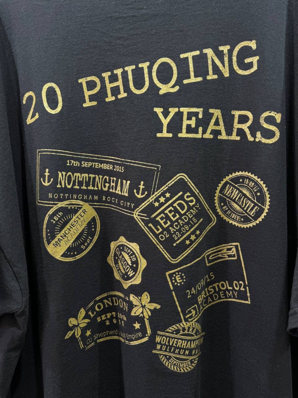 Band Tees The Wildhearts 20 Phuqing Years England Tour 2015T-Shirt 3XL Size US XXL / EU 58 / 5 - 12 Thumbnail