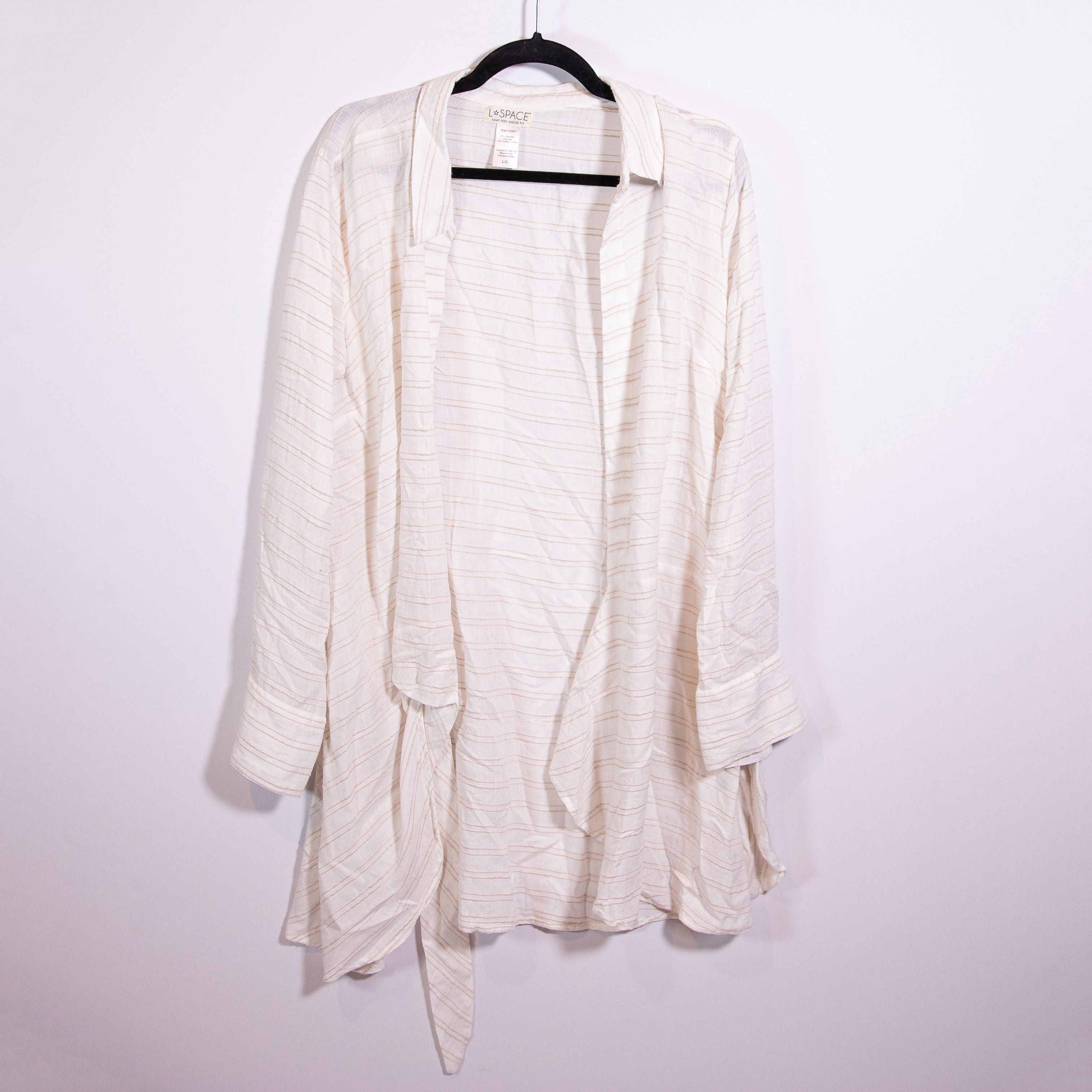 Other L*Space Viscose Cotton Collared Long Sleeve Size L / US 10 / IT 46 - 1 Thumbnail