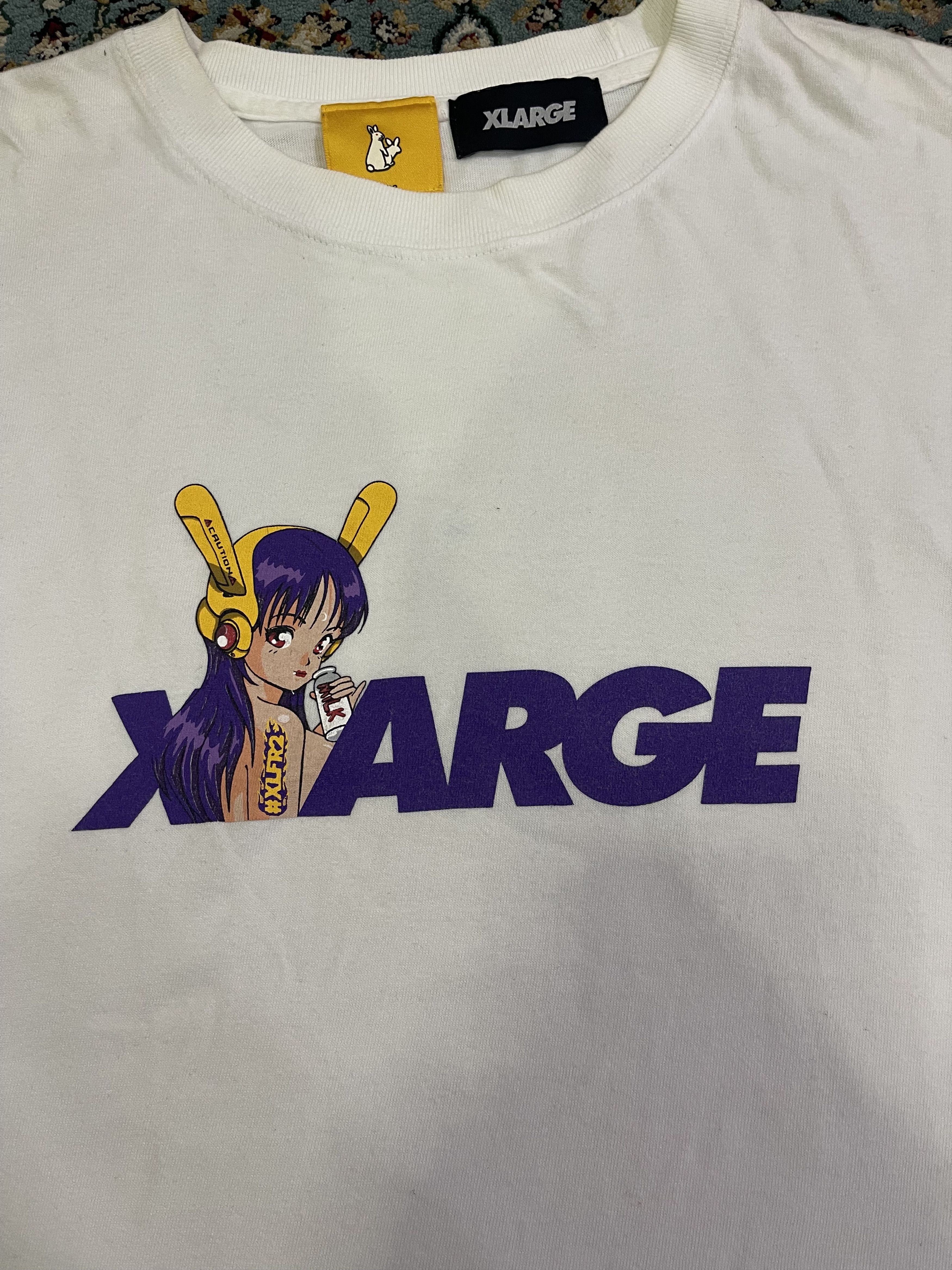FR2 FR2 x X-LARGE White Anime Tee Sz M Size US M / EU 48-50 / 2 - 2 Thumbnail