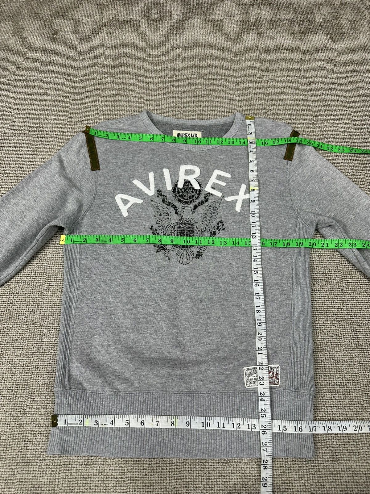 Avirex Avirex Tropic Lightning Us Army Distressed Sweatshirt Z409 Size US M / EU 48-50 / 2 - 10 Thumbnail