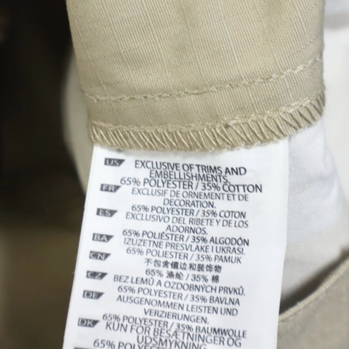 Vintage 5.11 Tactical Taclite Cargo Pants Khaki Women's 16L Cotton Blend Ripstop Regular Inseam 34in 32 Waist Ladies Pants Size 38" / US 16 / IT 52 - 6 Thumbnail