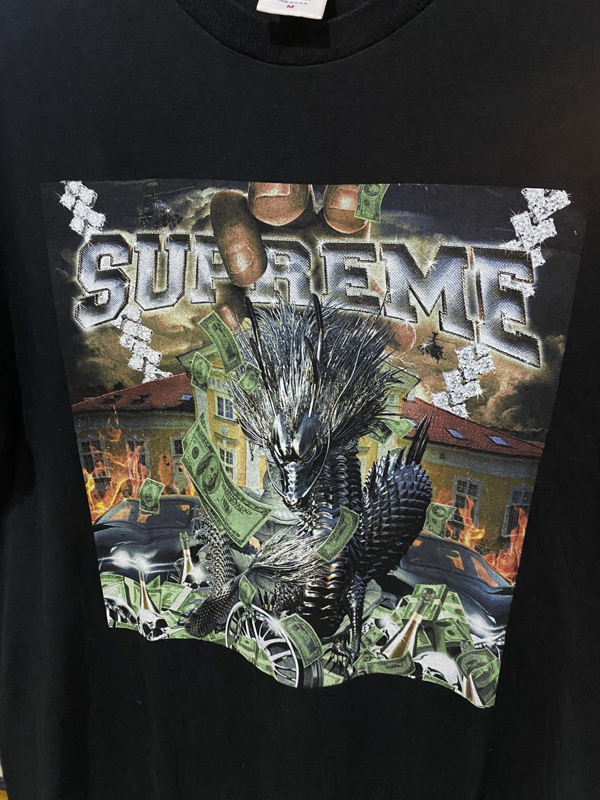 Supreme Supreme dragon tee Size US M / EU 48-50 / 2 - 3 Thumbnail
