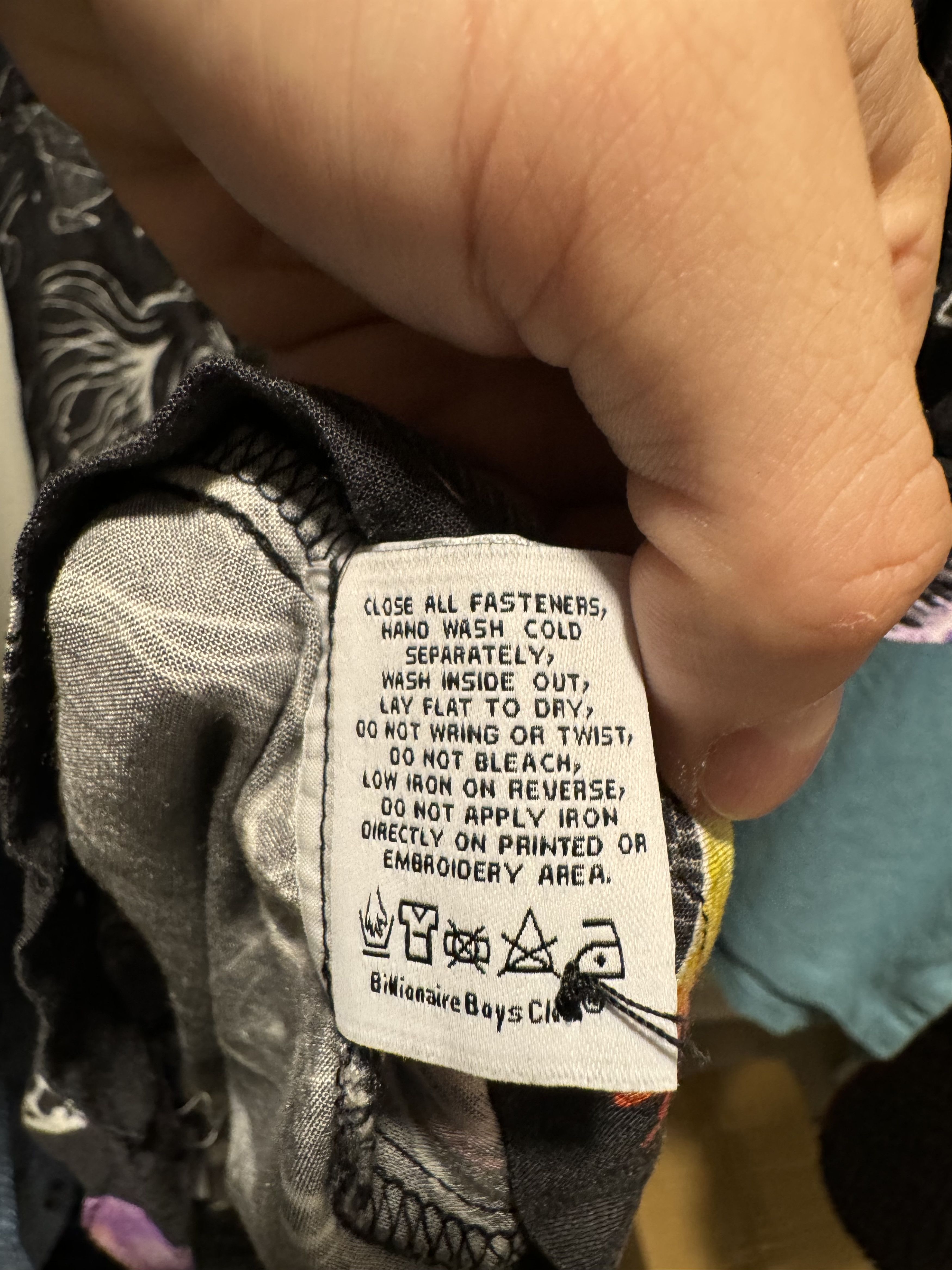 Billionaire Boys Club × Icecream Deep space short sleeve button up Size US L / EU 52-54 / 3 - 7 Thumbnail