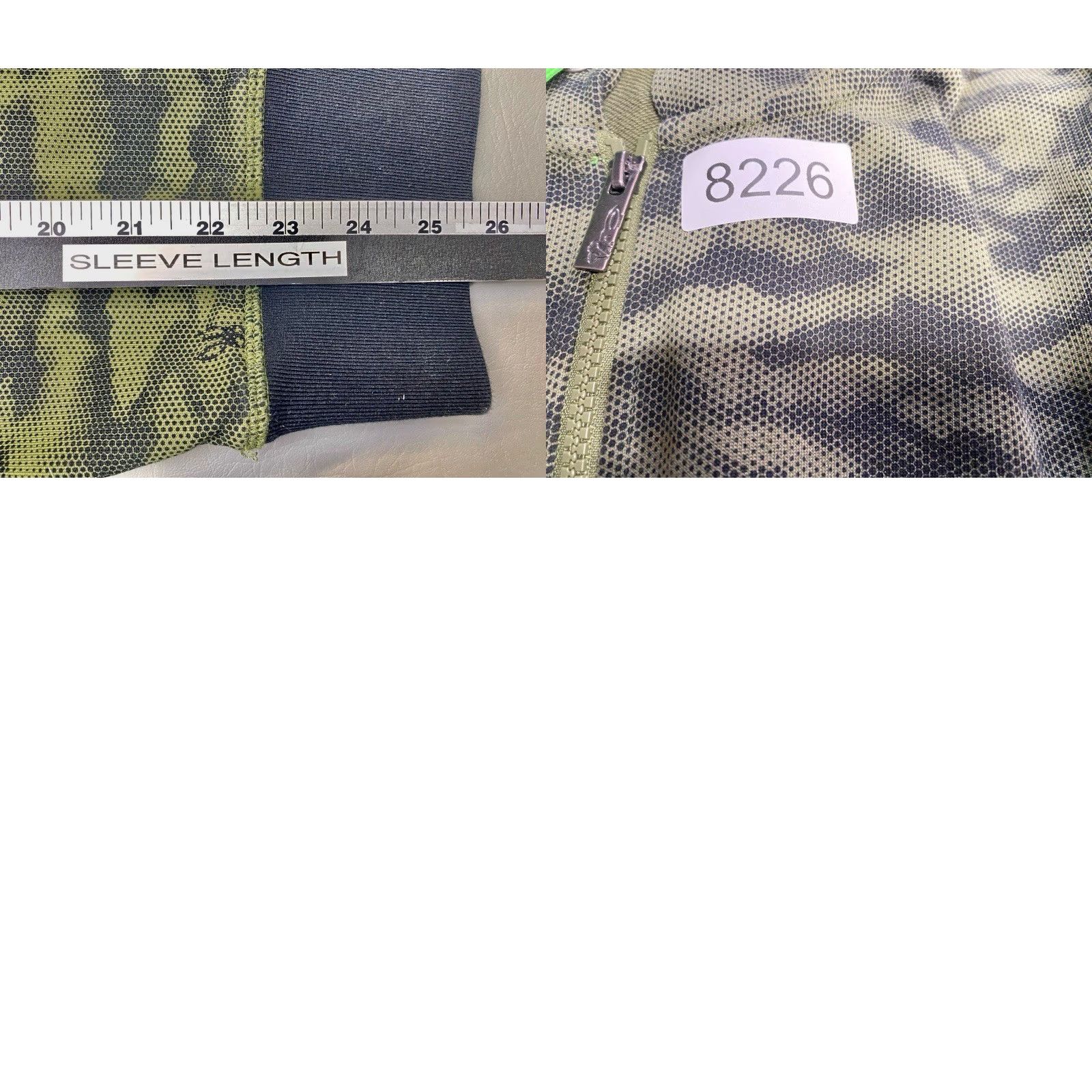 Psycho Bunny Psycho Bunny Rockaway Camo Print Full Zip Up Hoodie Mens Green 3XL Size US XXL / EU 58 / 5 - 9 Thumbnail