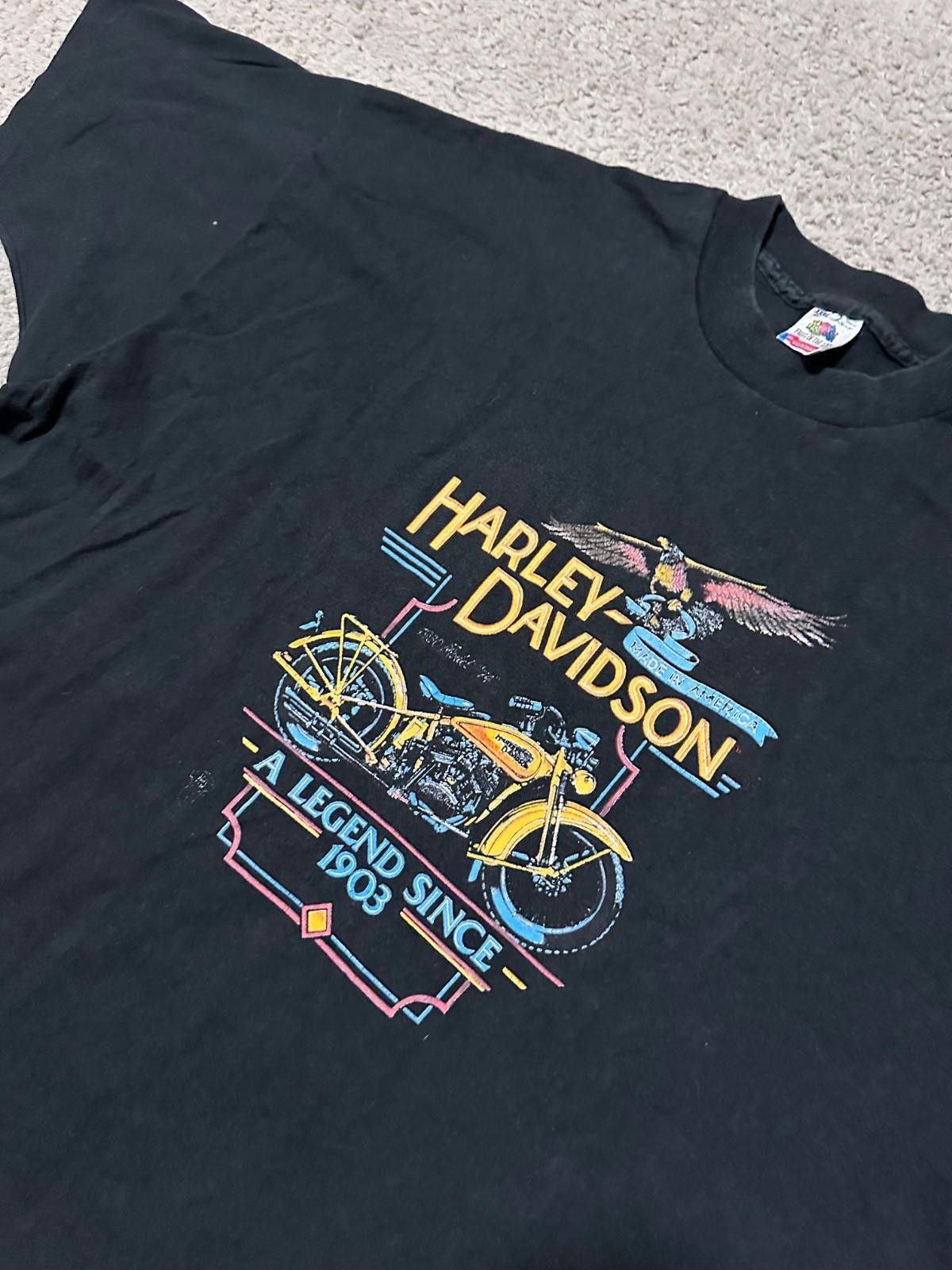 Harley Davidson Vintage Legend Since 1903 Model “74” Harley Davidson USA Size US XXL / EU 58 / 5 - 4 Thumbnail