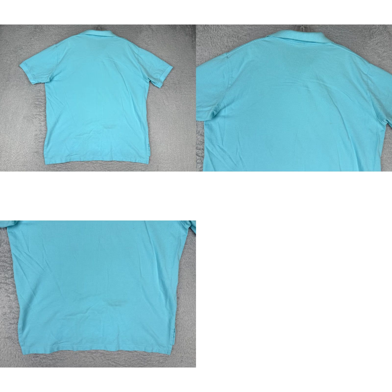Ralph Lauren VINTAGE Polo Ralph Lauren Polo Shirt Adult XL Blue Short Sleeve Cotton Polo Shirt Polo Ralph Lauren Shirt Men Blue XL Size US XL / EU 56 / 4 - 9 Thumbnail