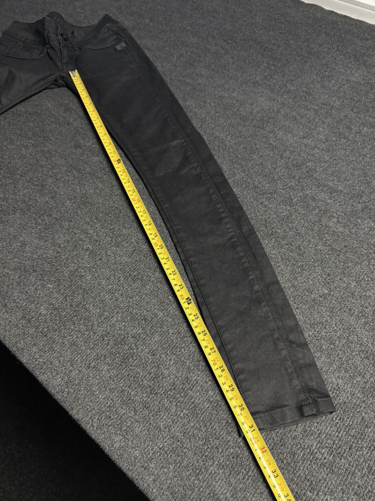 G-Star 00s Y2K G-Star RAW 5204 Avant Garde Opium Rock Skinny Jeans Size 23" - 18 Thumbnail