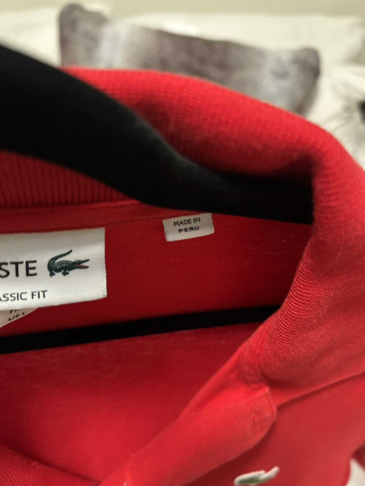 Lacoste Men’s Lacoste long sleeve cotton shirt Size US L / EU 52-54 / 3 - 3 Thumbnail