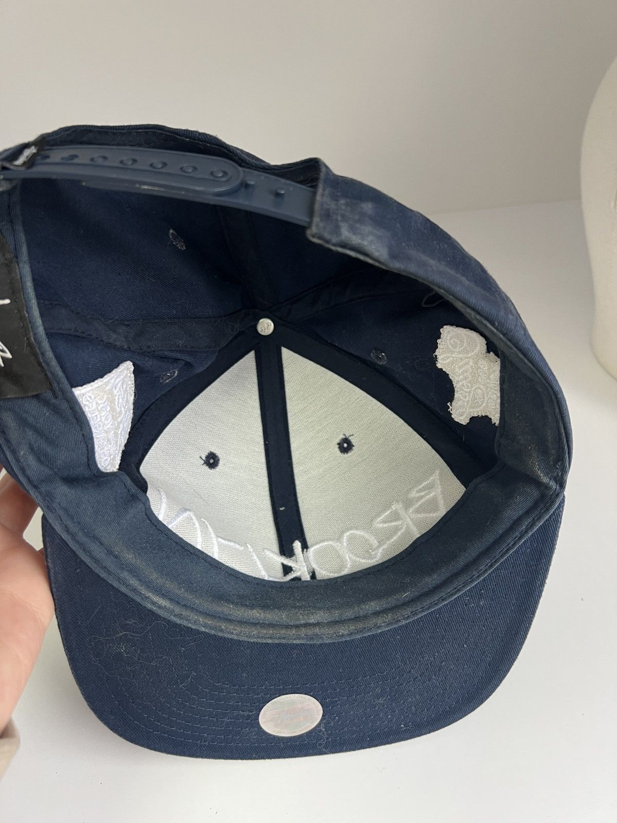 Stussy × Vintage Vintage Stussy Brooklyn cap Size ONE SIZE - 11 Thumbnail