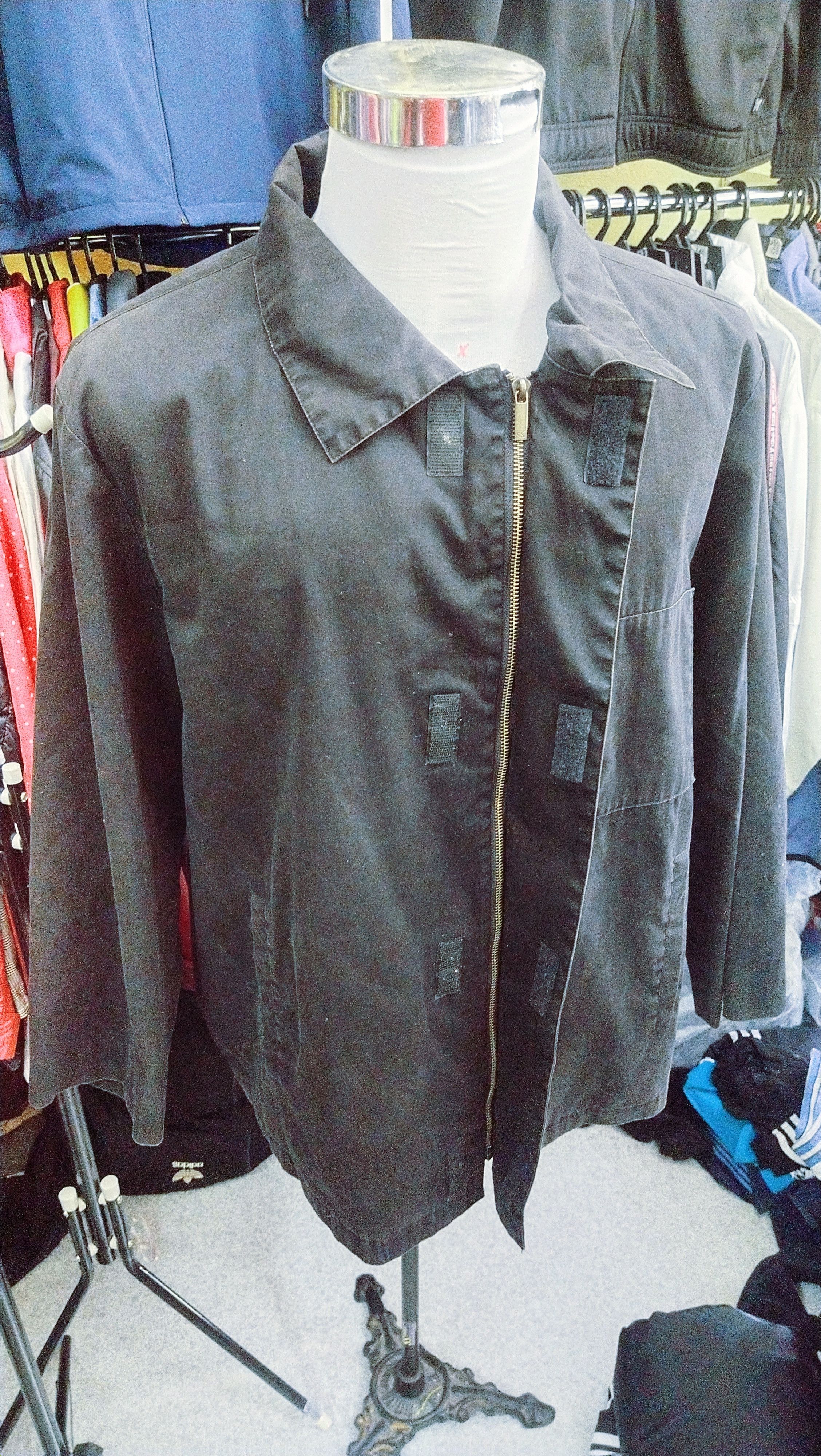 Calvin Klein × Designer × Vintage 🔥 Rare Calvin Klein Casual Zip Up Coat Jacket Size US L / EU 52-54 / 3 - 5 Thumbnail