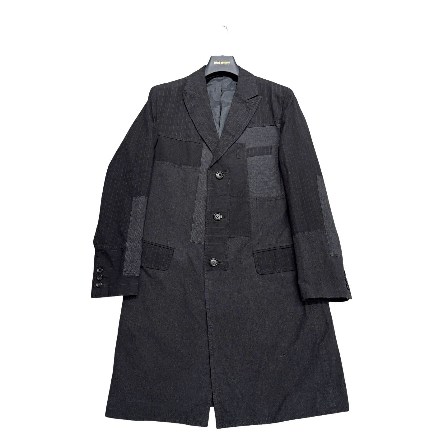 Comme des Garcons Comme des Garçons Homme Patchwork Coat Size S Size US S / EU 44-46 / 1 - 1 Thumbnail