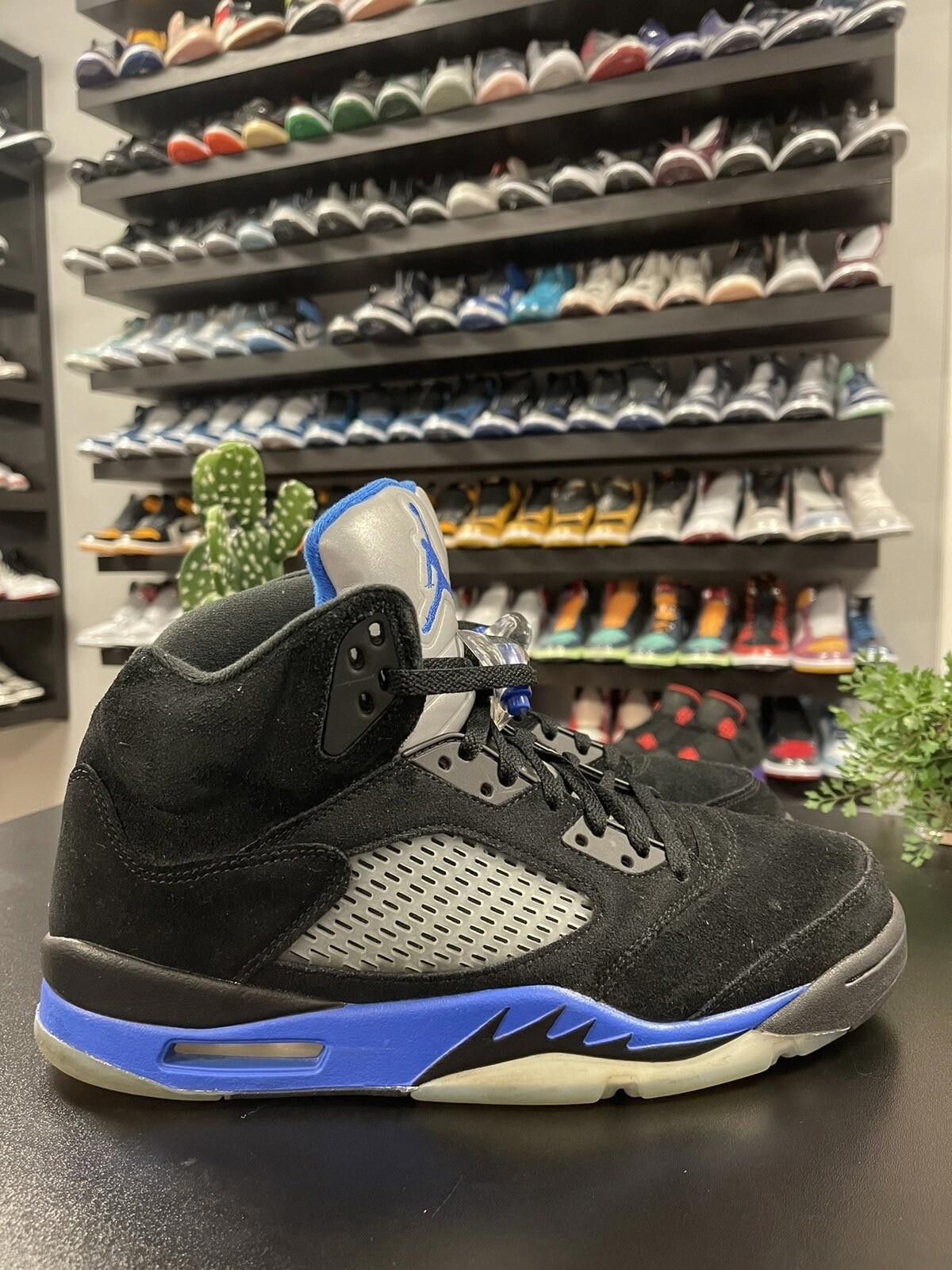 Nike Size 12 - Nike Air Jordan 5 Racer Blue CT4838-004 OG V Retro Size US 12 / EU 45 - 3 Thumbnail