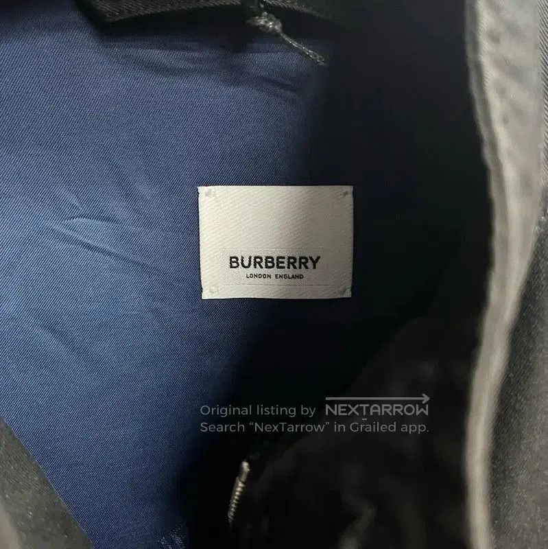 Burberry Burberry Black Cotton Men's Jacket. Size US L / EU 52-54 / 3 - 4 Thumbnail