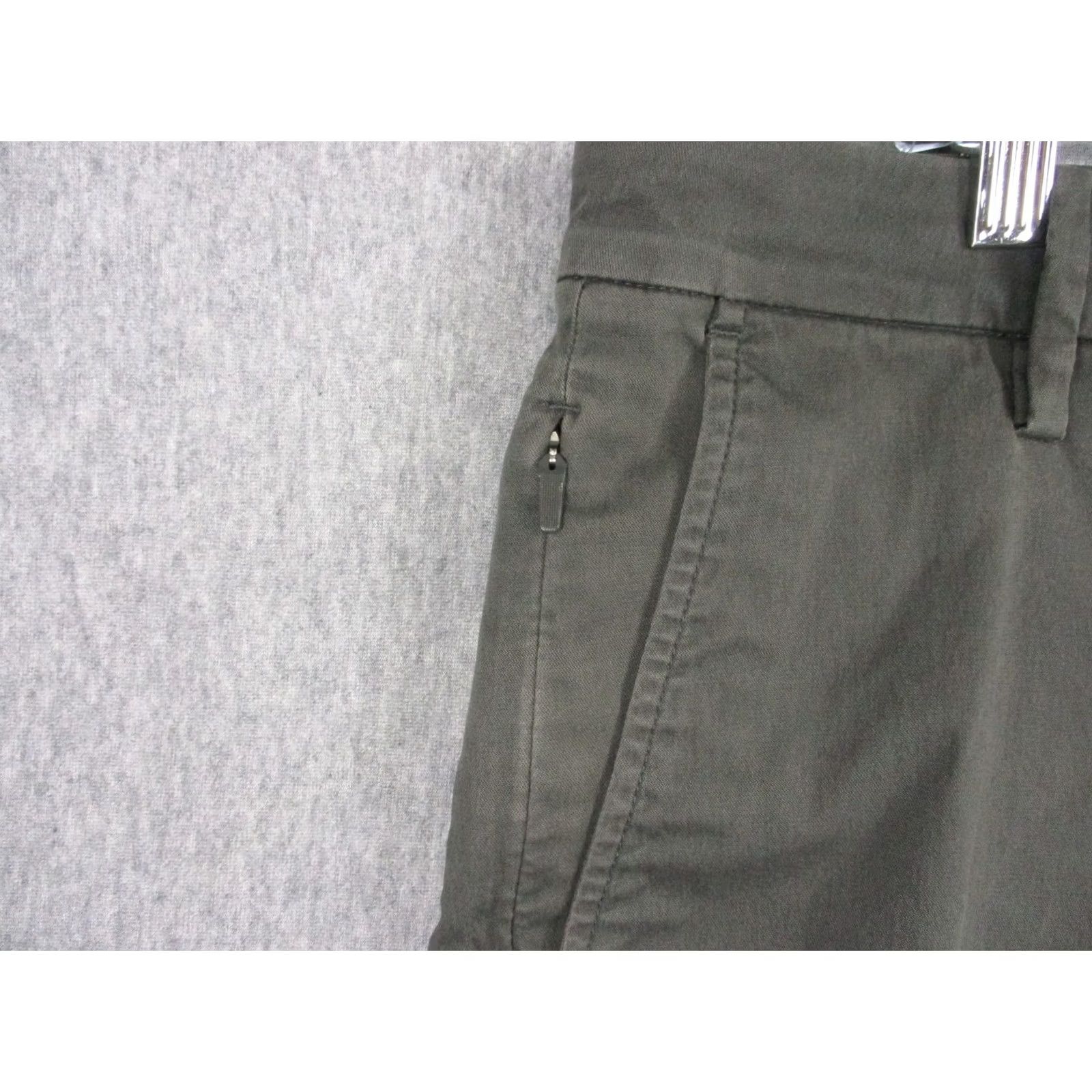 Vintage Birddogs Pants Mens 36 Green 36x36 Stretch Chino Lined Zip Pockets Boomstick Size US 36 / EU 52 - 3 Thumbnail