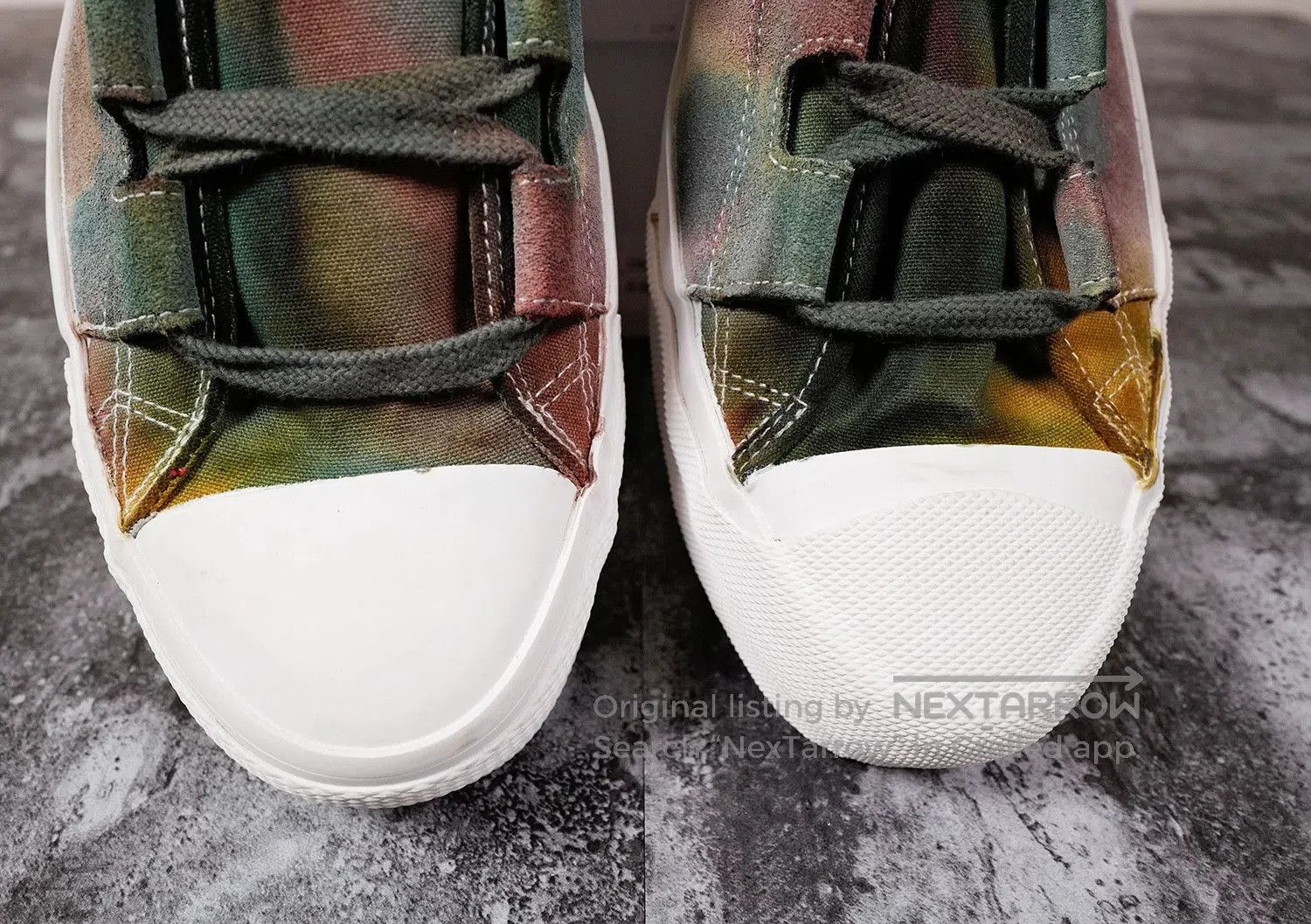 Needles Needles Asymmetric Ghillie Tie Dye Sneaker. Size US 8 / EU 41 - 3 Thumbnail