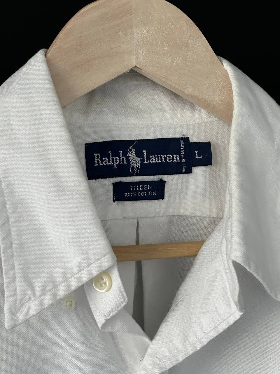 Designer × Polo Ralph Lauren × Ralph Lauren Polo Ralph Lauren Luxury Oxford White SHIRT Size US XL / EU 56 / 4 - 4 Thumbnail