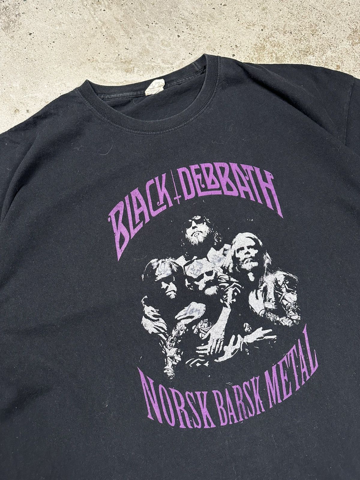 Band Tees Vintage Y2K Black Debbath Metal Black Band Tour Tee Size US XXL / EU 58 / 5 - 3 Thumbnail