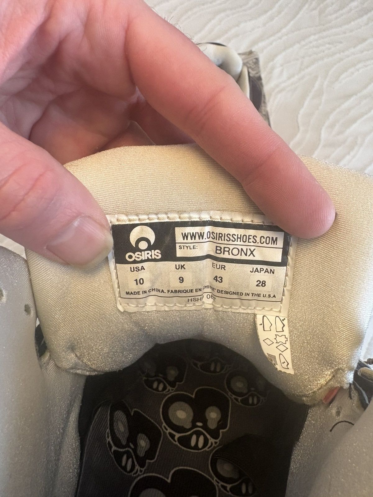 Osiris Osiris Bronx 83 NYC.LASE Size US 10 / EU 43 - 9 Thumbnail