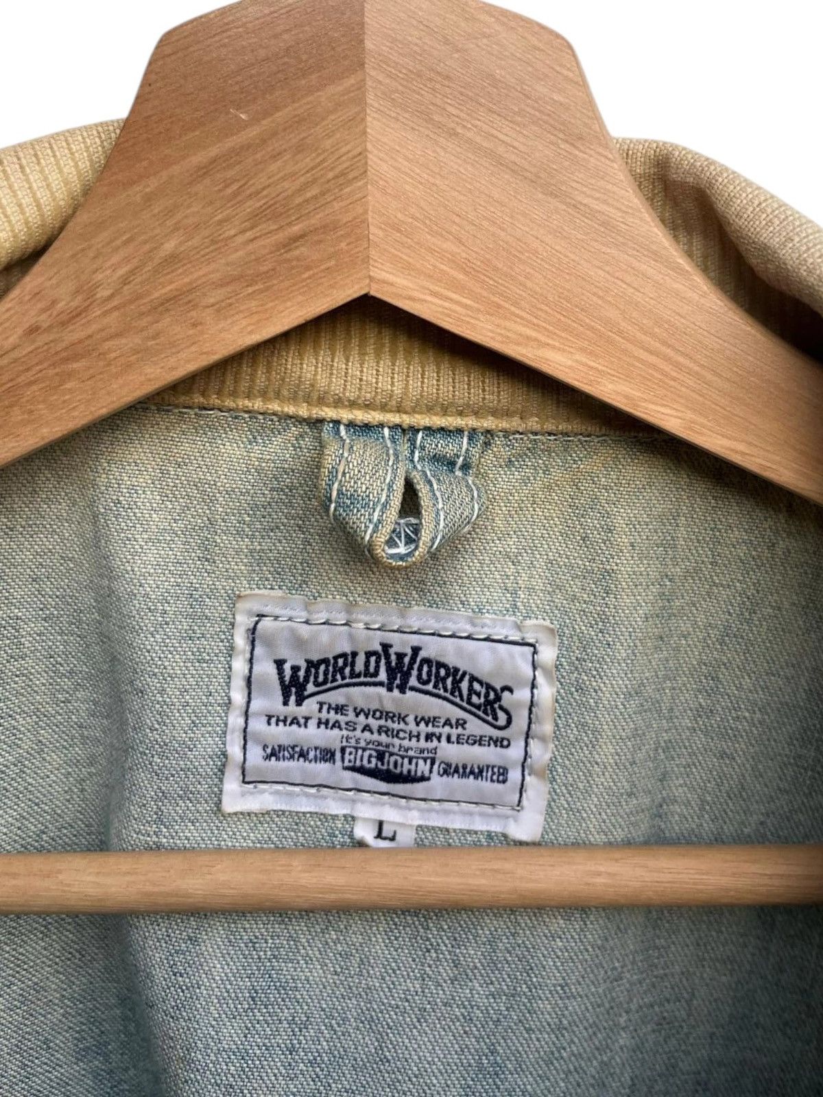 Big John × Universal Works Vintage 70’s Big John World Workers Denim Chore Jacket Size US L / EU 52-54 / 3 - 16 Thumbnail