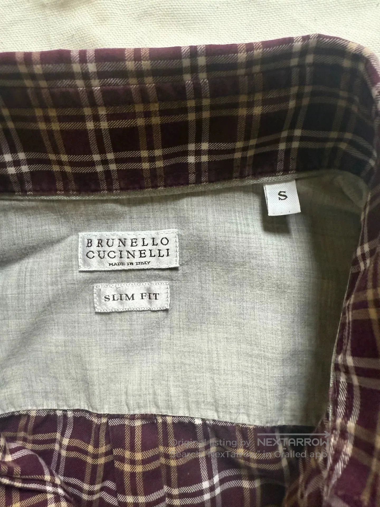 Brunello Cucinelli Brunello Cucinelli Classic Men's Shirt. Size US S / EU 44-46 / 1 - 4 Thumbnail