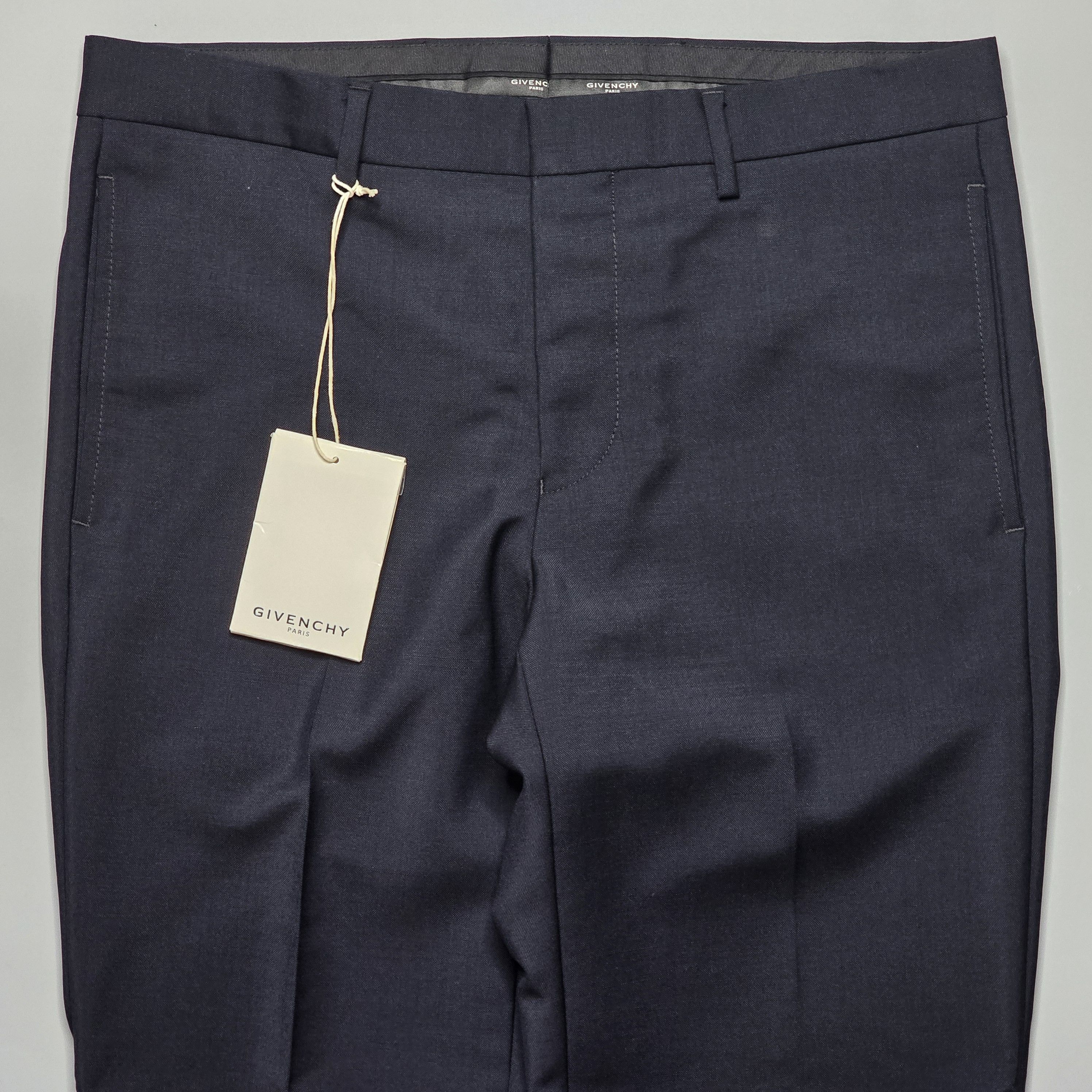 Givenchy Givenchy by Ricardo Tisci - Wool Mohair Slim Cut Trouser Size 36R - 3 Thumbnail