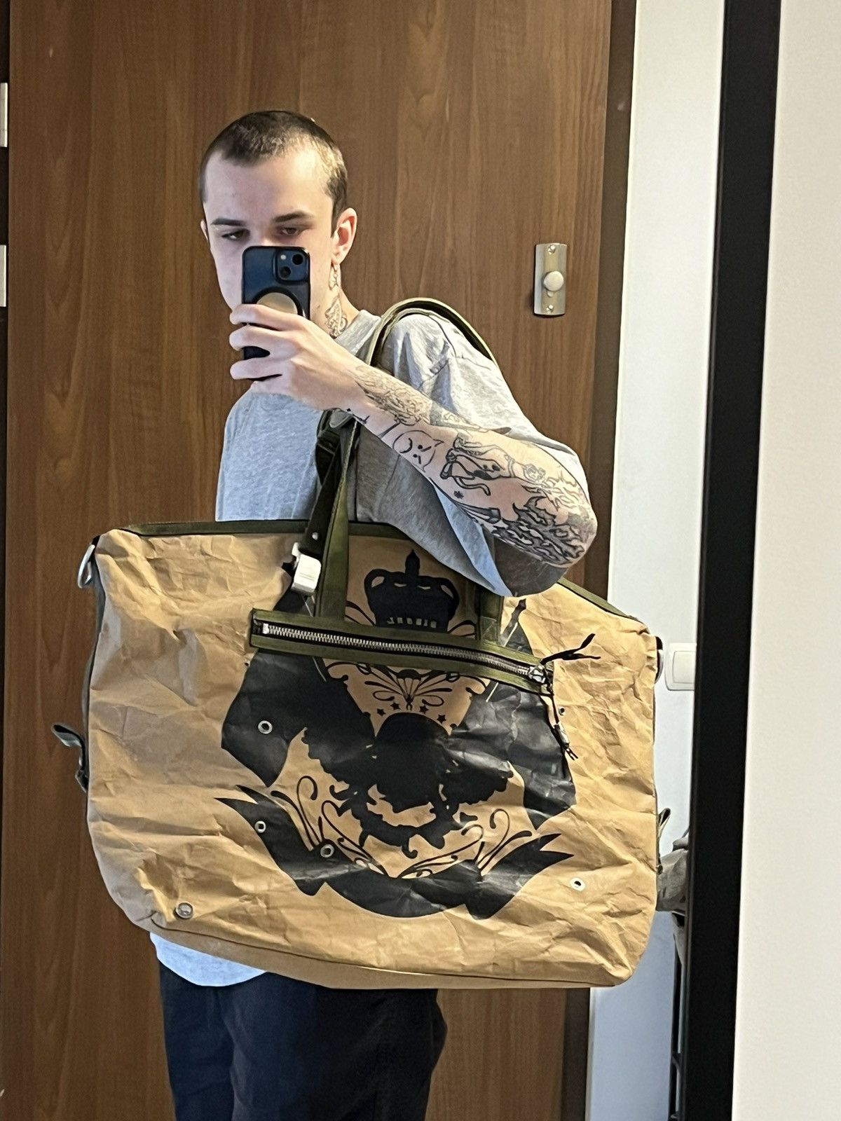 Diesel vintage y2k diesel oversized tote bag shopper duffle Size ONE SIZE - 10 Thumbnail