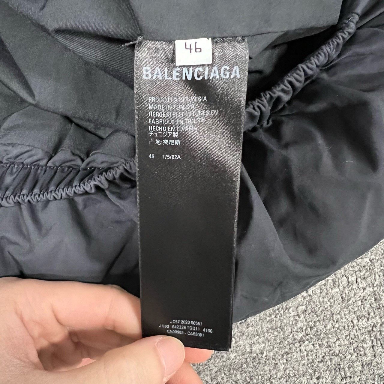 Balenciaga Balenciaga Back Double B embroidery Cotton jacket 2501-Next Size US S / EU 44-46 / 1 - 8 Thumbnail