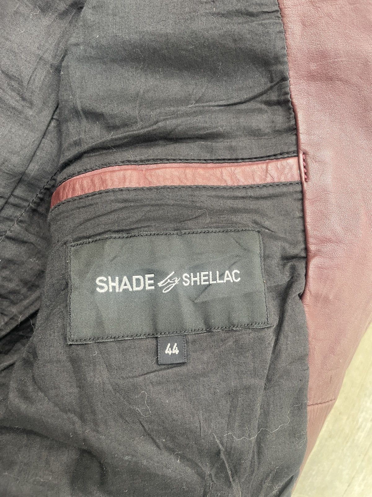 Japanese Brand 💥RARE💥2000s JAPANESE BRAND SHELLAC COWSKIN LEATHER JACKET Size US S / EU 44-46 / 1 - 3 Thumbnail