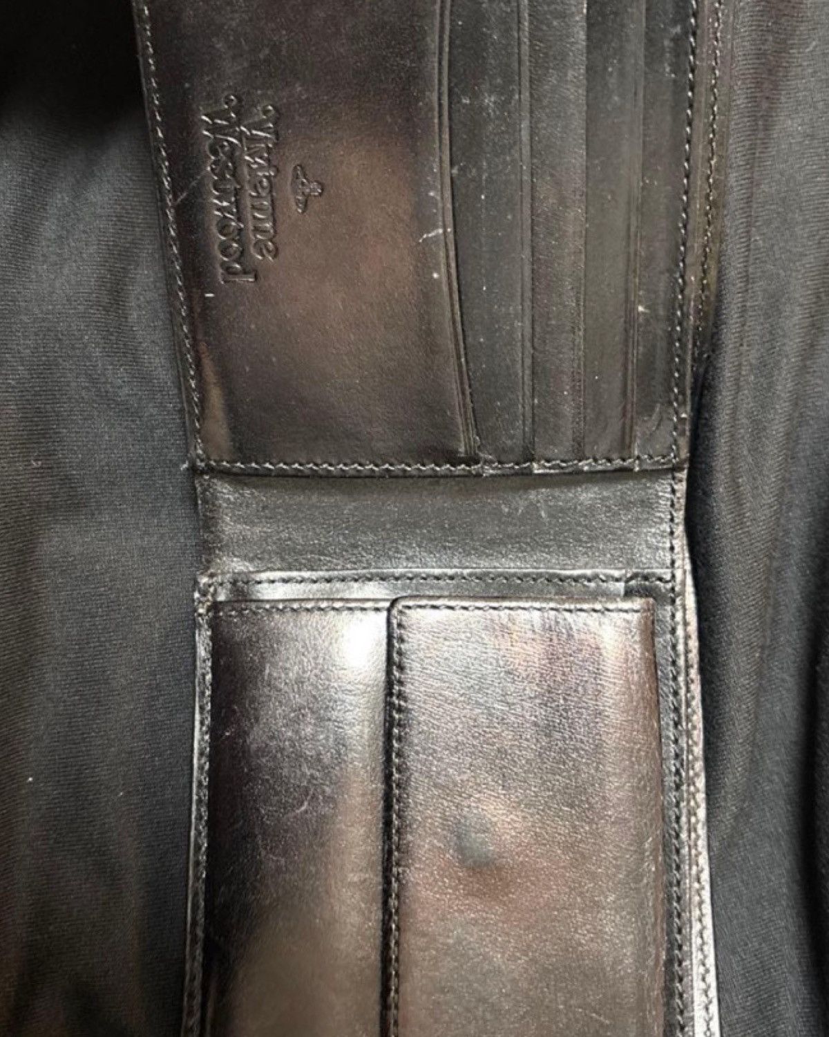 Vivienne Westwood 🔥Vintage🔥 Vivienne Westwood Leather Wallet Size ONE SIZE - 2 Thumbnail
