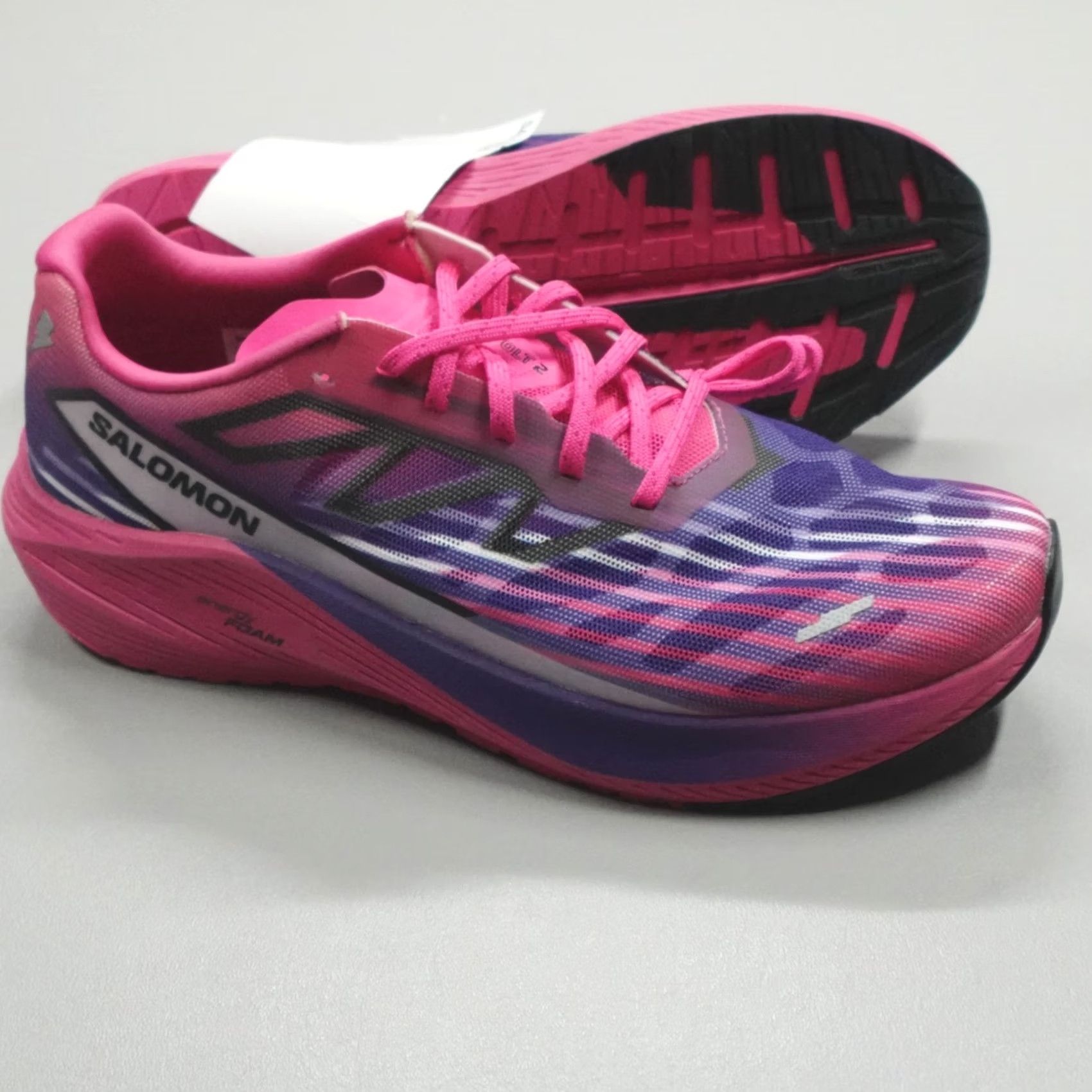 Salomon Salomon Aero Volt 2 Women’s Size 9.5 Pink Glo/Beetroot Purple/Spectrum Blue Size US 8 / IT 38 - 2 Thumbnail