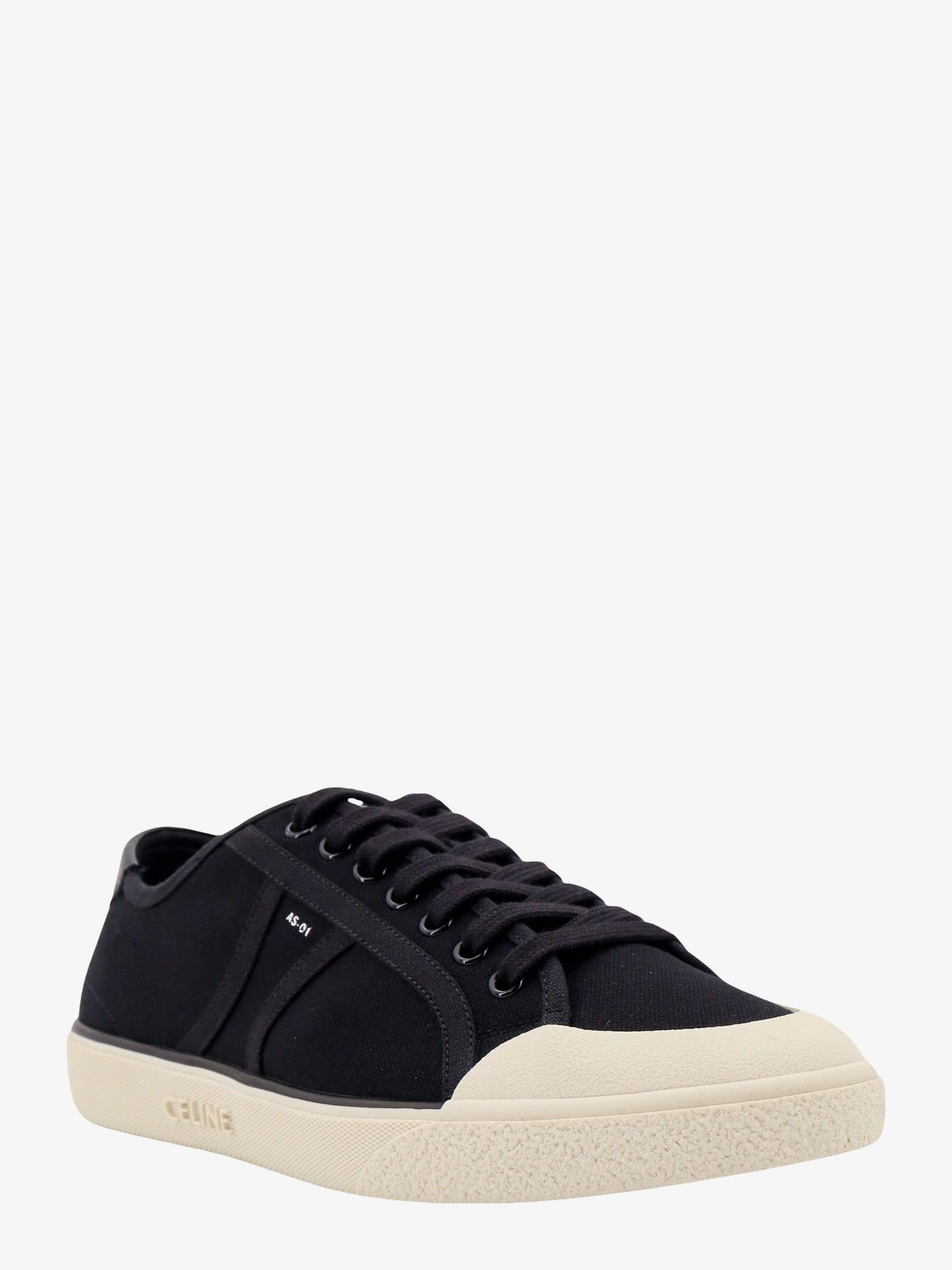 Celine o1bcso1str0925 356302293C As-01 Low-Top Sneakers in Black Size US 8 / EU 41 - 2 Thumbnail