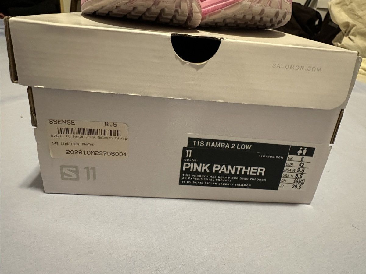 11 By Boris Bidjan Saberi × Salomon 11 by BBS X Salomon Bamba 2 Low Pink Panther Size US 8.5 / EU 41-42 - 7 Thumbnail